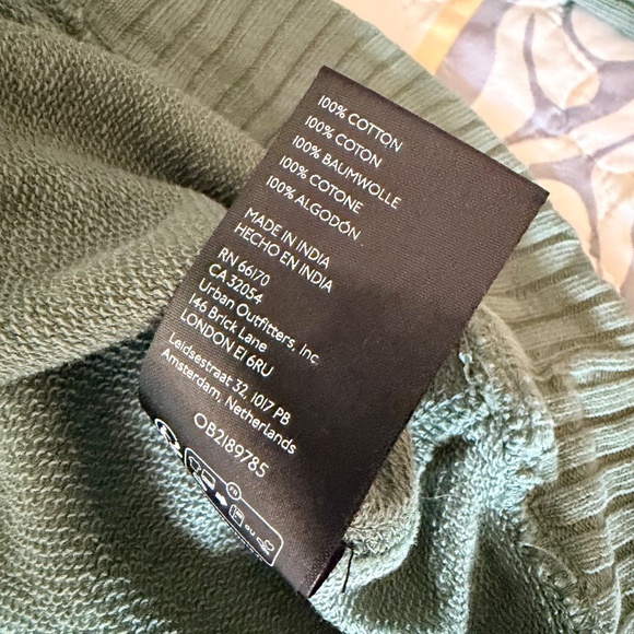 Anthropologie Pilcro The Montana Pocket Knit Cropped Green Top Shirt, XS - Picture 14 of 14